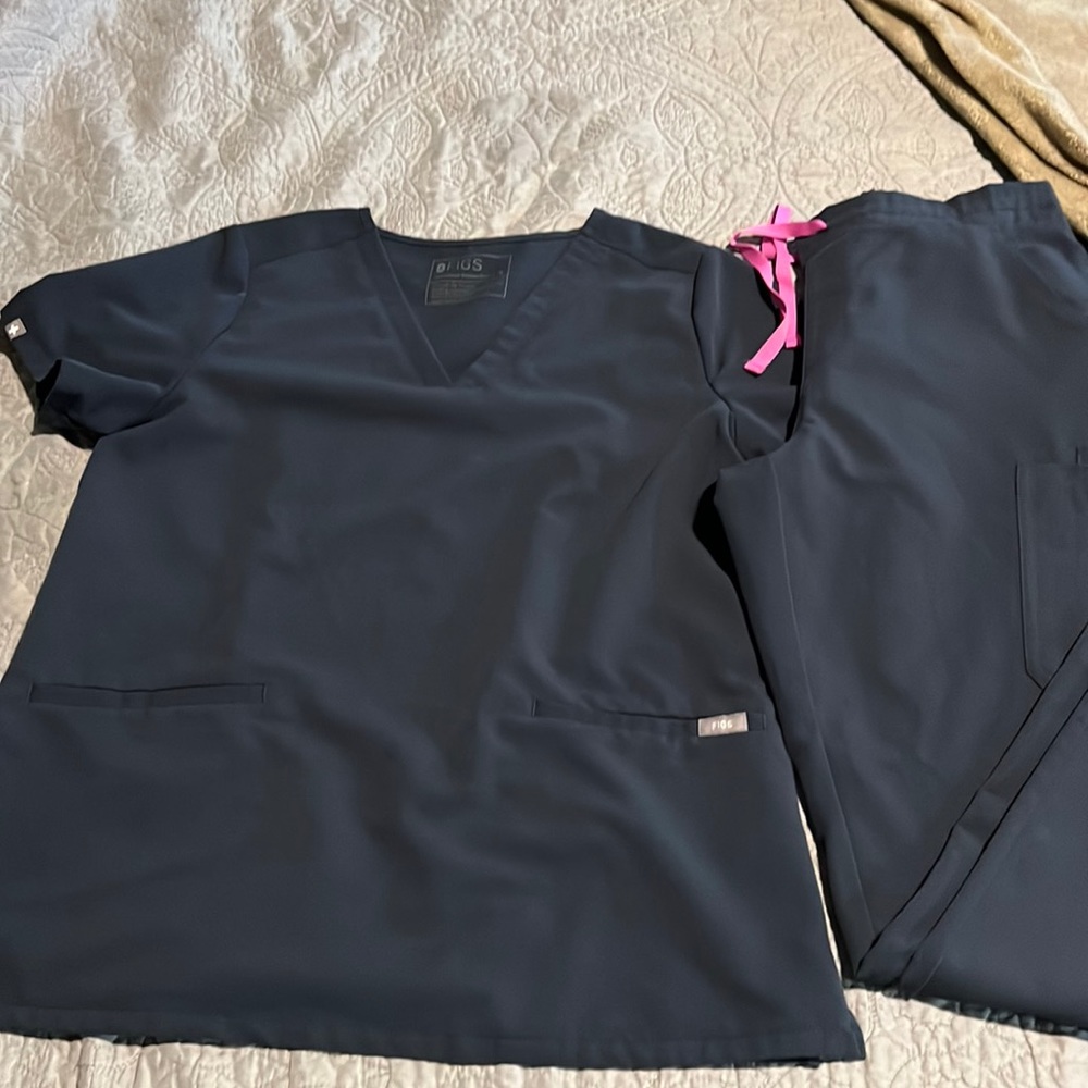 Figs scrub set Night Sky color